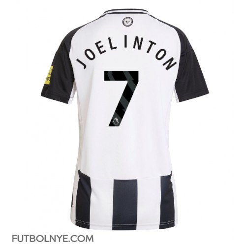 Camiseta Newcastle United Joelinton #7 Primera Equipación para mujer 2024-25 manga corta